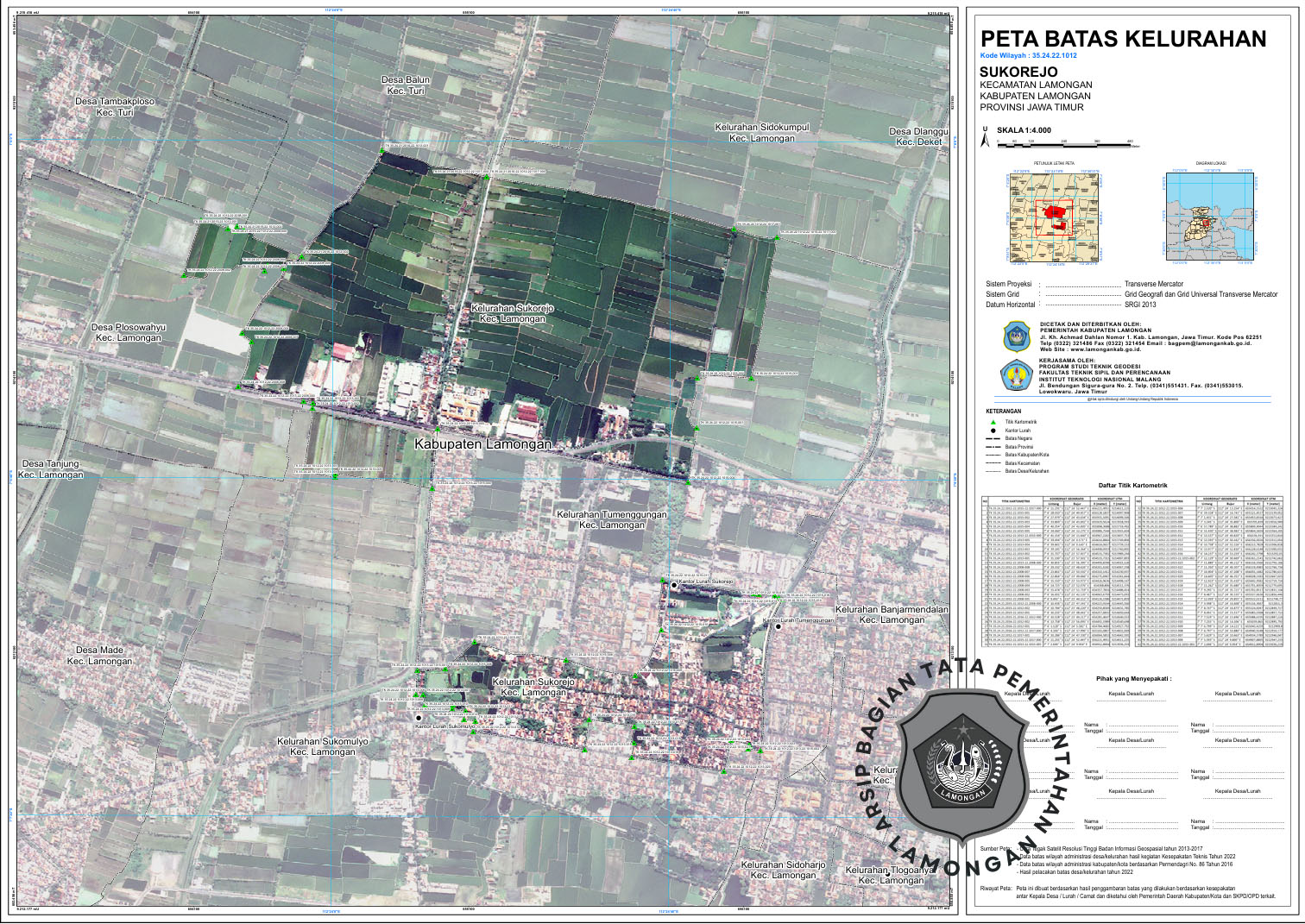 Gambar kelurahan sukorejo
