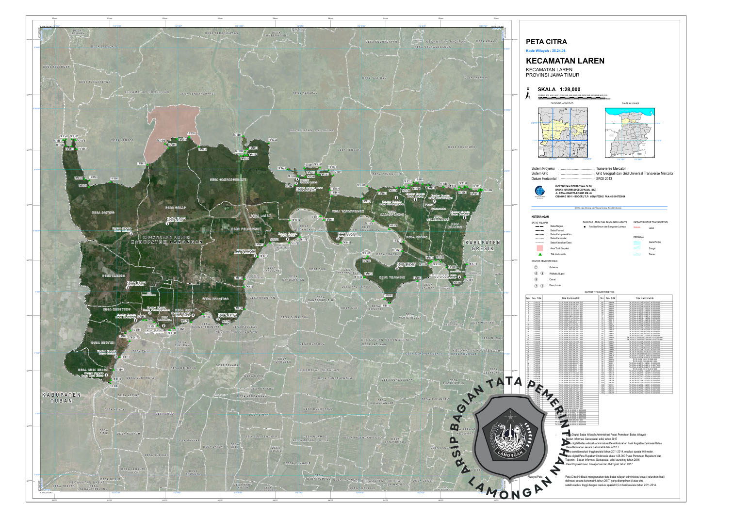 Gambar Kecamatan Laren