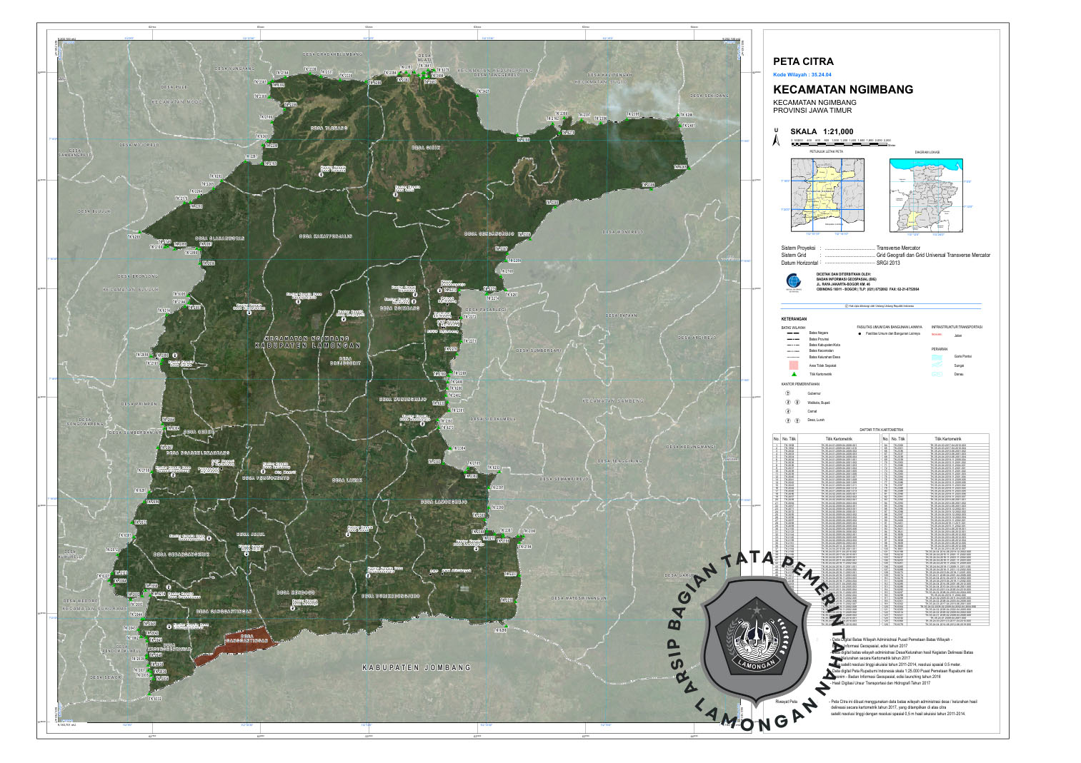 Gambar Kecamatan Ngimbang