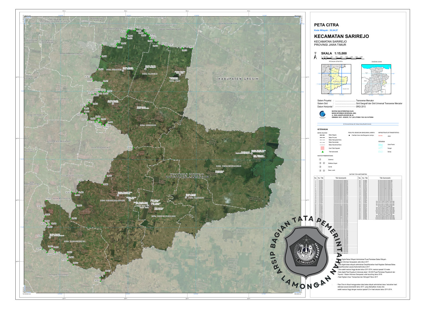 Gambar Kecamatan Sarirejo