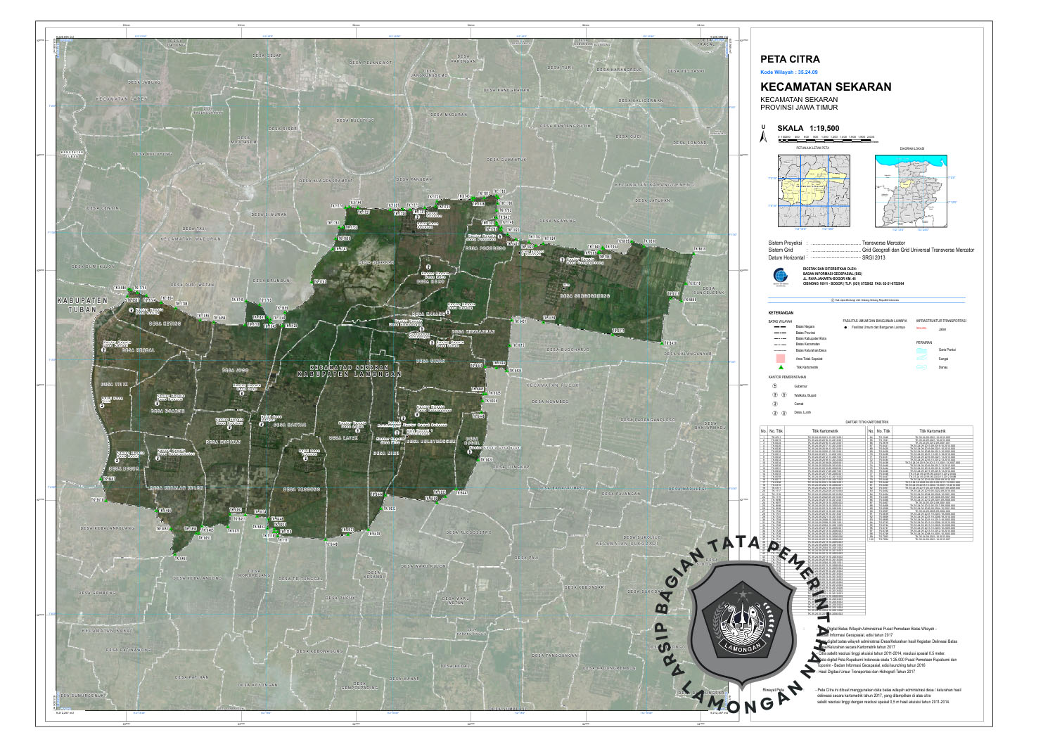 Gambar Kecamatan Sekaran