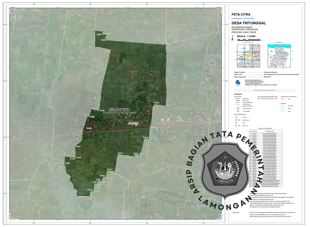 Gambar Desa Tritunggal