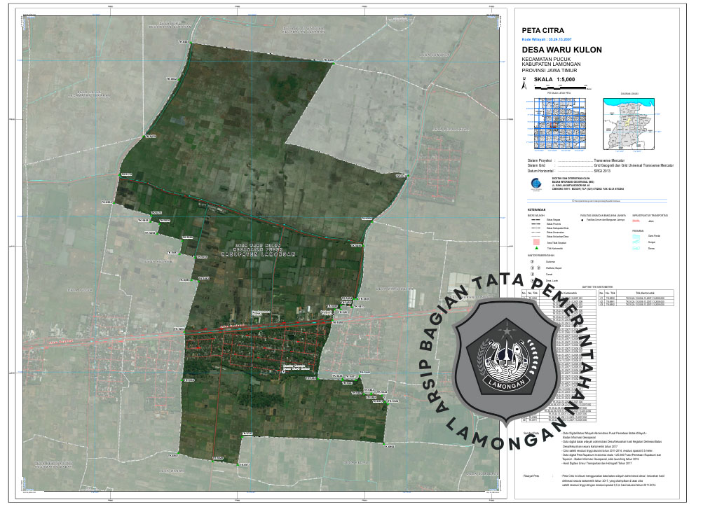 Gambar Desa Waru Kulon